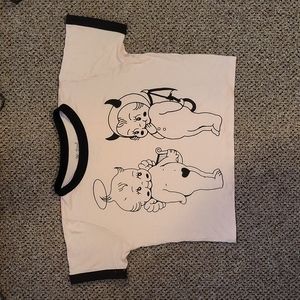 Cherub Ringer Crop Top